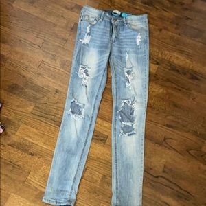 Ripped/Distressed Skinny Jeans